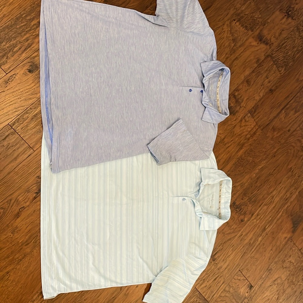 Walter Hagen Men's Performance 11 Majors Championship Stripe Golf Polo